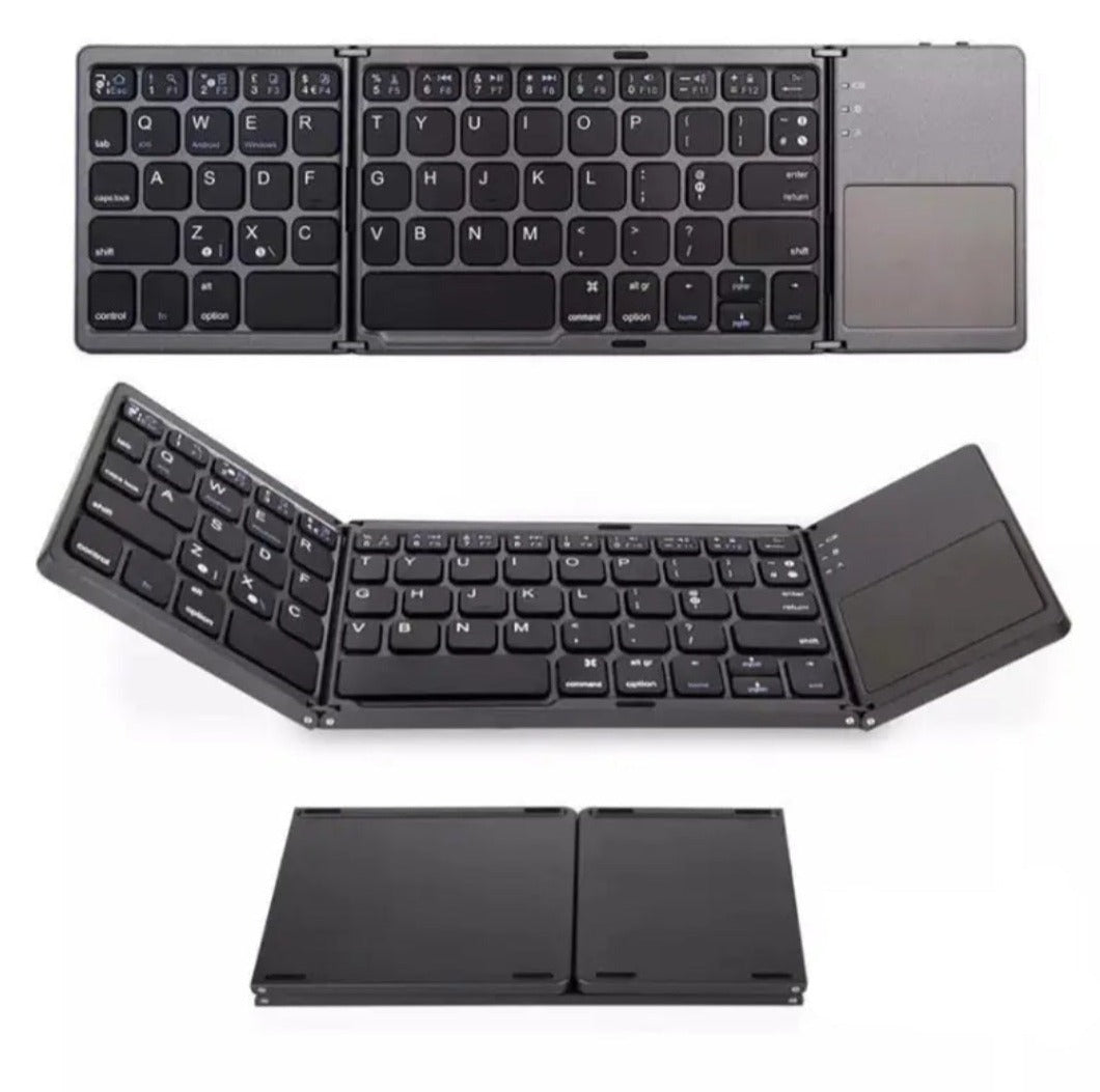 Foldable Bluetooth Keyboard with Touchpad – Extend It