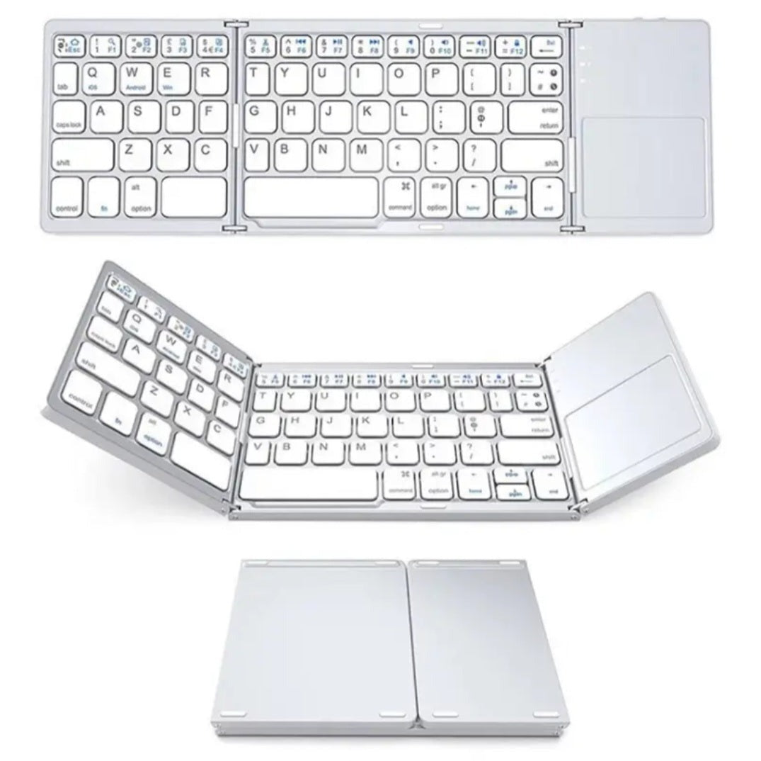 Foldable Bluetooth Keyboard with Touchpad – Extend It